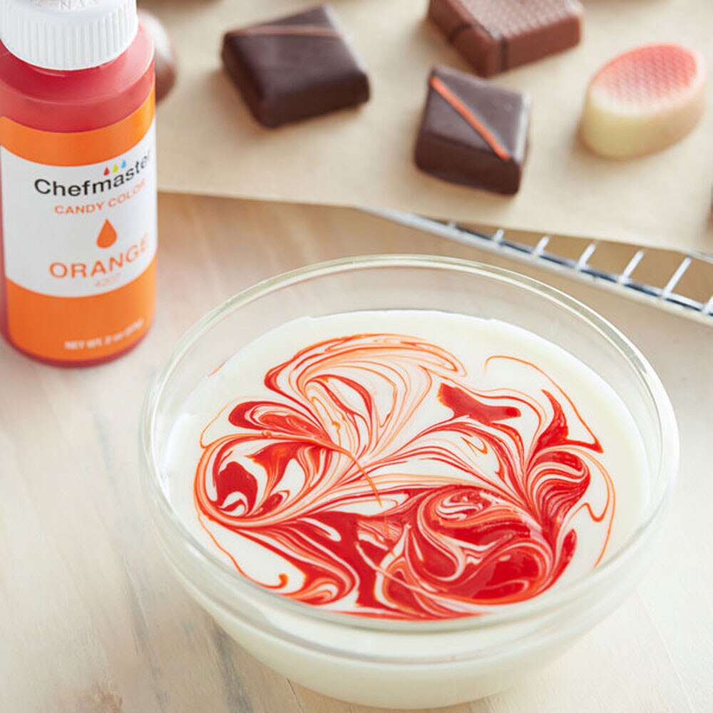 2oz Oil Based Chocolate Colouring - Orange